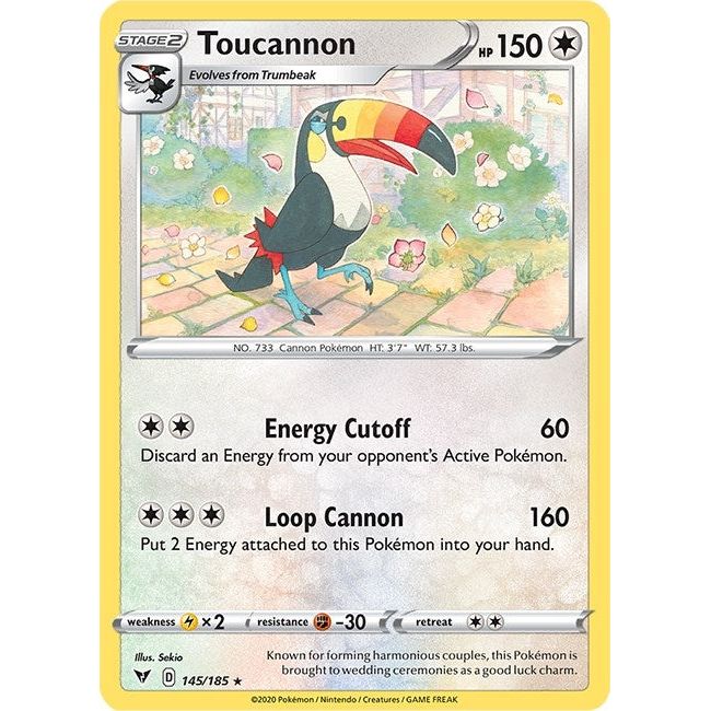 Toucannon (145/185) (SWSH04)