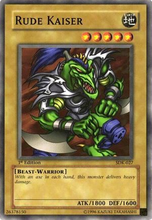 undefined (SDK-027) - Starter Deck: Kaiba 1st Edition