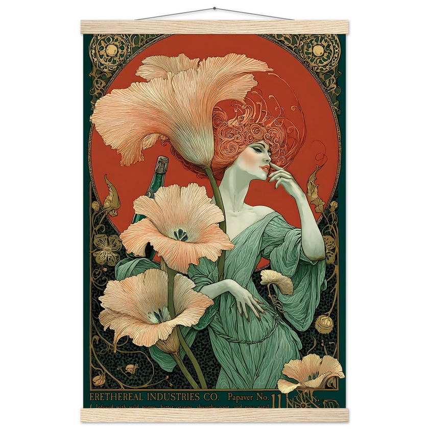 Papaver Vermouth - Poster & Framed Print