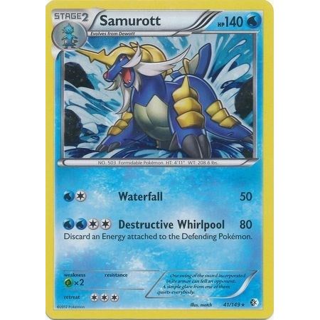 Samurott - 41/149 (Cosmos Holo) (041/149) (BLE)