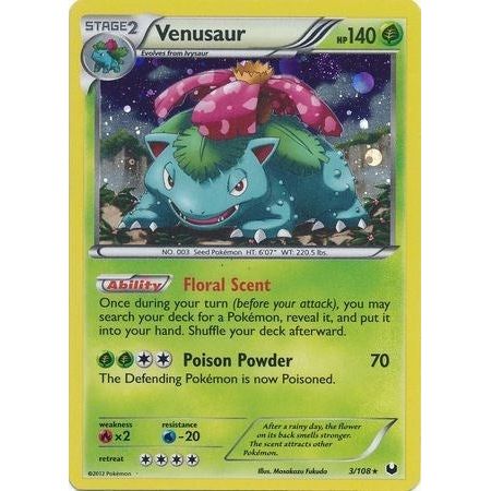 Venusaur - 3/108 (Cosmos Holo) (003/108) (BLE)