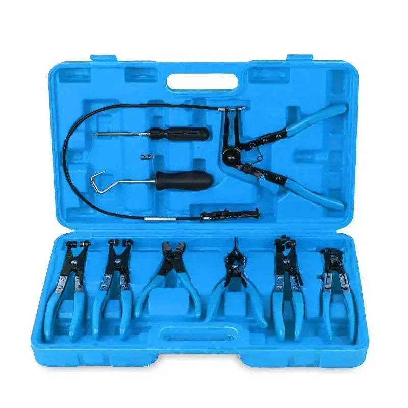 Automotive Repair Tool set  9pcs Wire Long Reach Hose Clamp Pliers Set