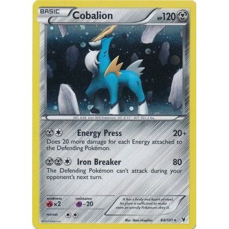 Cobalion - 84/101 (Cosmos Holo) (084/101) (BLE)