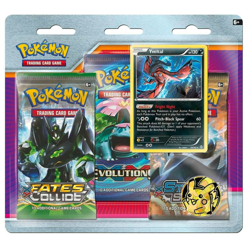 XY 3 Pack Blister [Yveltal]