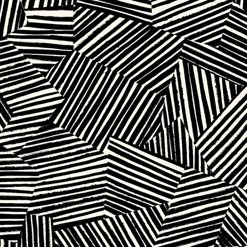 Cloud9 - Line Maze Organic Cotton - Canvas