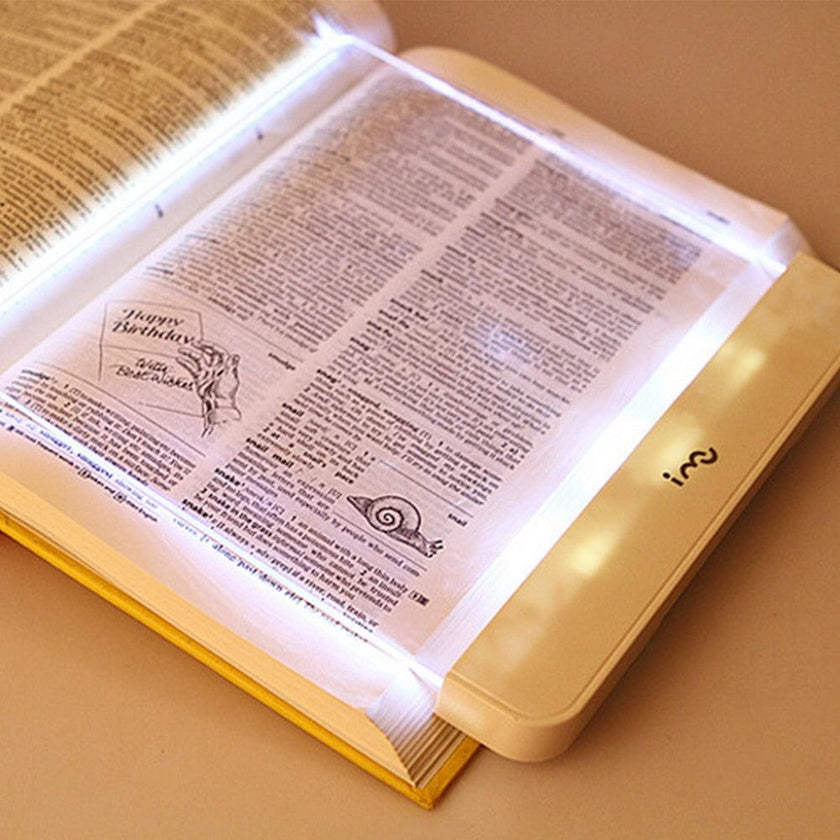 LED Book Reading Light Dimmable Eye Protection Clip Lamp