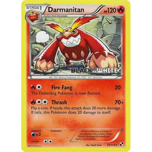 Darmanitan - 25/114 (Prerelease) (25/114) (PR)
