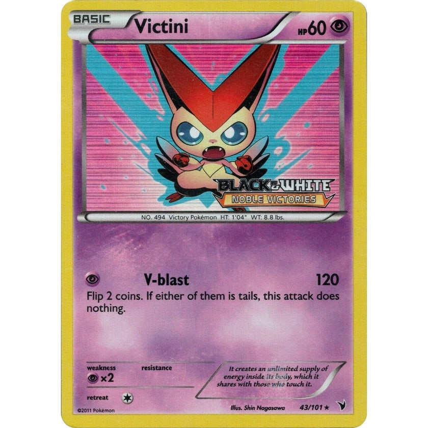 Victini - 43/101 (Prerelease) (43/101) (PR)