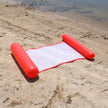 Inflatable Pool Float Lounger – Foldable Striped Floating Row for Adults