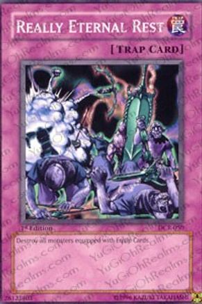 Really Eternal Rest (DCR-050) - Dark Crisis 1st Edition