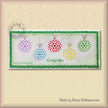 Nellie's Choice Mixed Media Stencil - Slim Line - Christmas Baubles