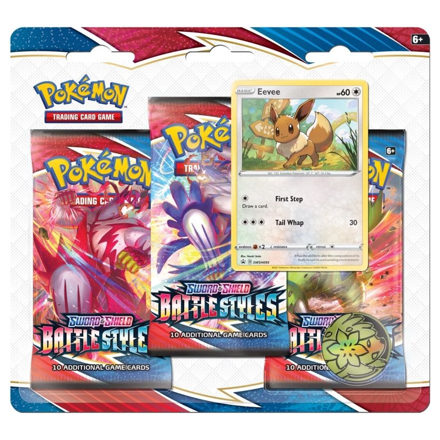 Battle Styles 3 Pack Blister [Eevee]