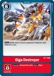 Giga Destroyer (ST1-15) - Starter Deck 01: Gaia Red