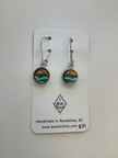 Blue Sunset Dangle Silver earring- Sick Chick ( Revelstoke, BC)
