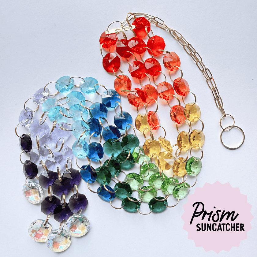 Rainbow Shower Prism Suncatcher