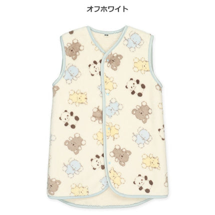 西松屋 ELFINDOLL マイクロフリース裏ボアロングポンチョ（アニマル） 正規品