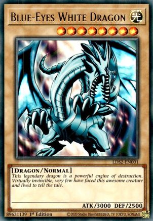 Blue-Eyes White Dragon (LDS2-EN001) - Legendary Duelists: Season 2 1st Edition