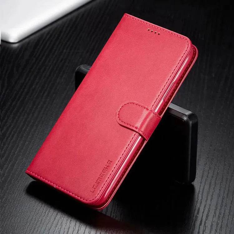 Luxury Leather iphone Case Flip Cover Card Holder Wallet Businessman Style
