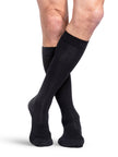 Sigvaris 230 Essential Cotton Compression Socks 20-30 mmHg Calf High for Men Closed Toe