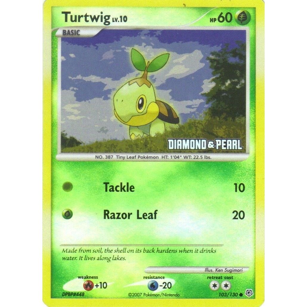 Turtwig - 103/130 [Diamond & Pearl] (103/130) (BKP)