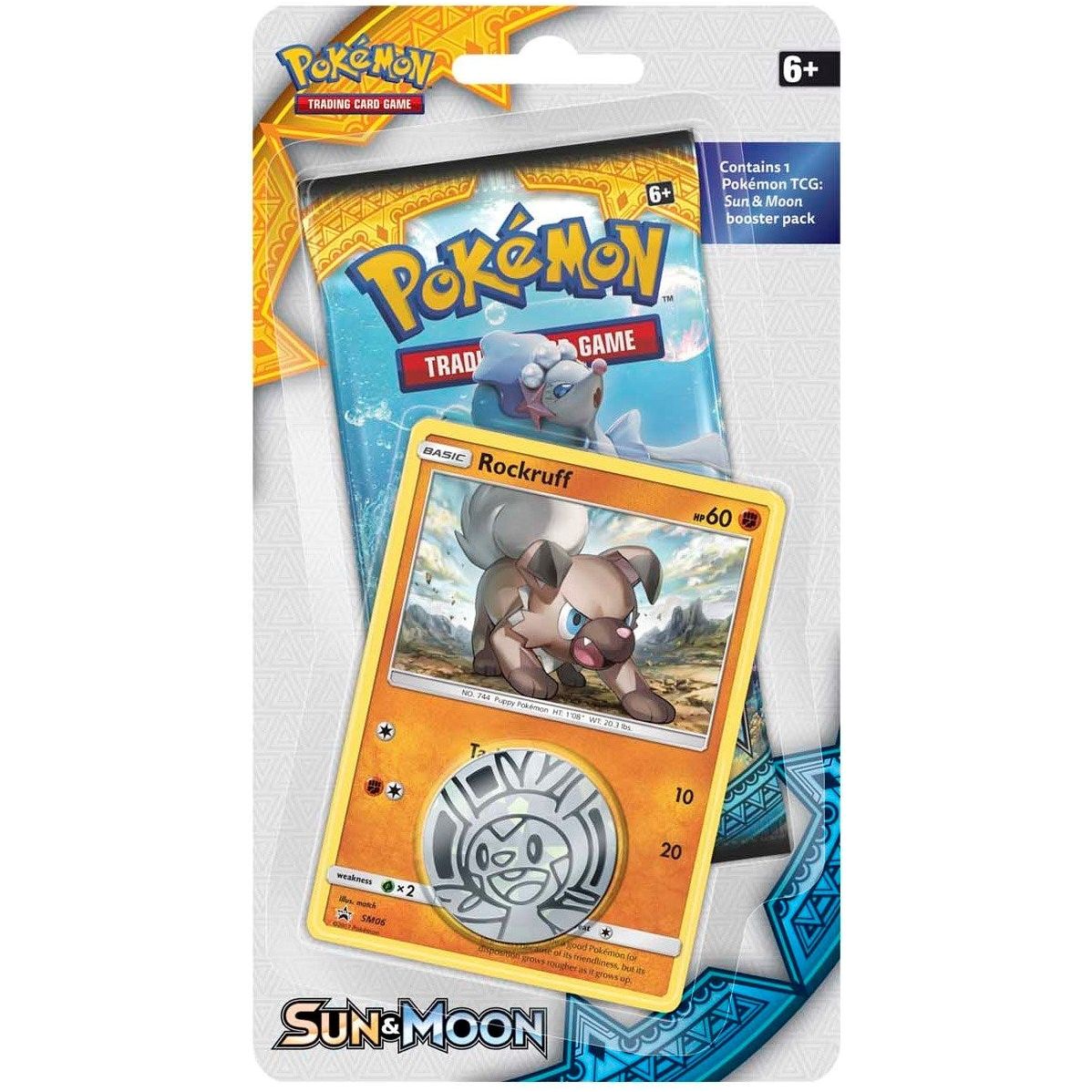 Sun & Moon Single Blister Pack [Rockruff]