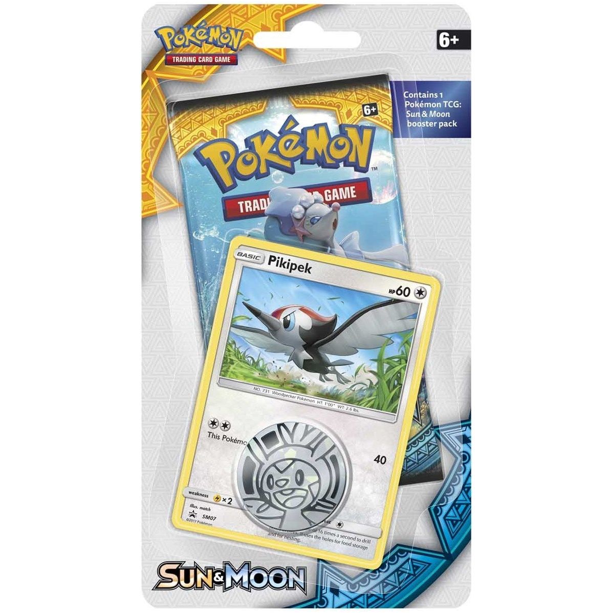 Sun & Moon Single Blister Pack [Pikipek]