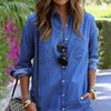 Mila - Casual Mini Denim jeans Dress