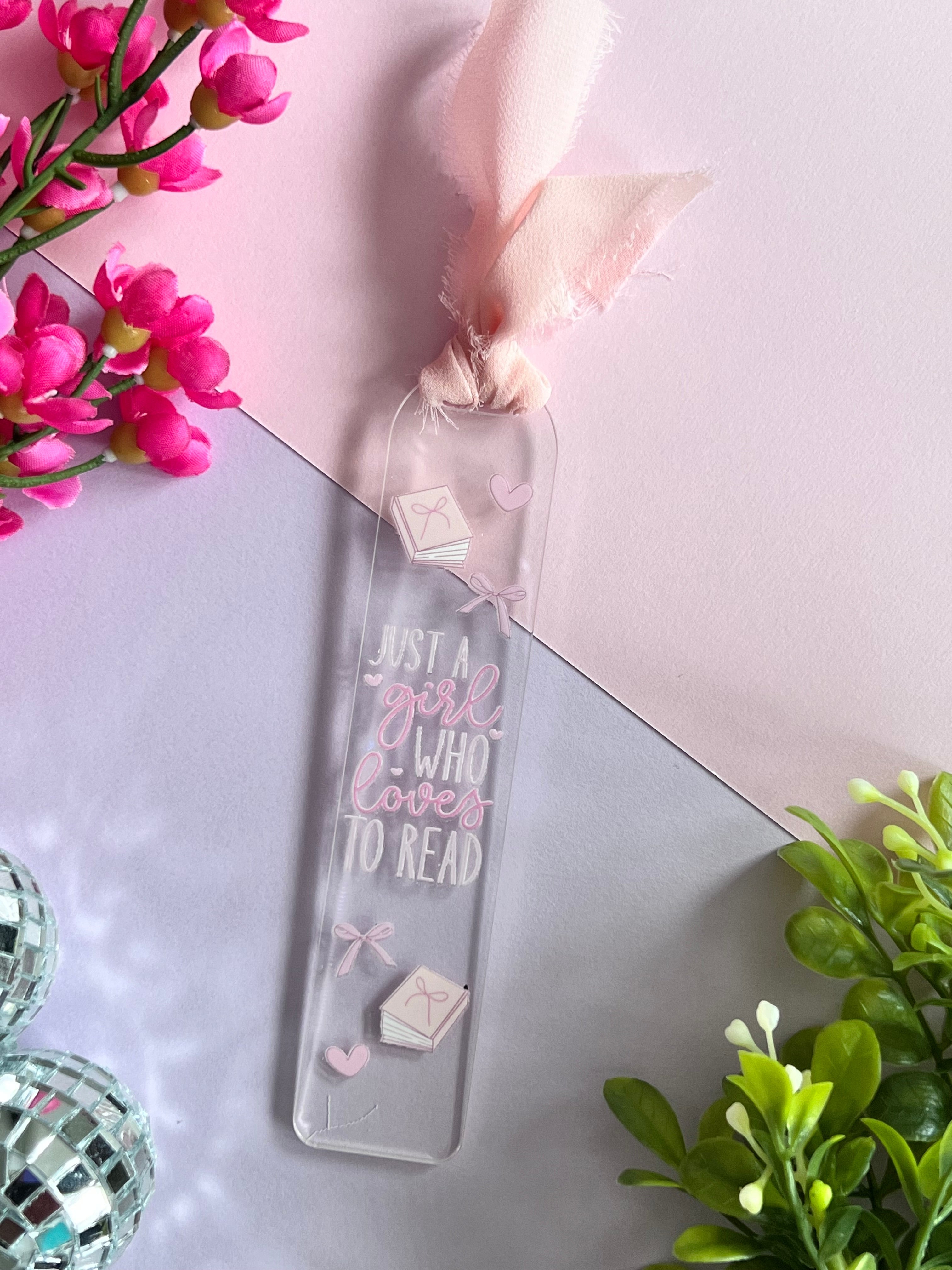 Juste une fille qui aime lire (marque-page)