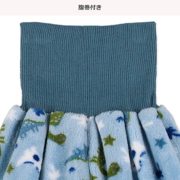 西松屋 ELFINDOLL マイクロフリース腹巻付き長袖パジャマ（恐竜） 正規品