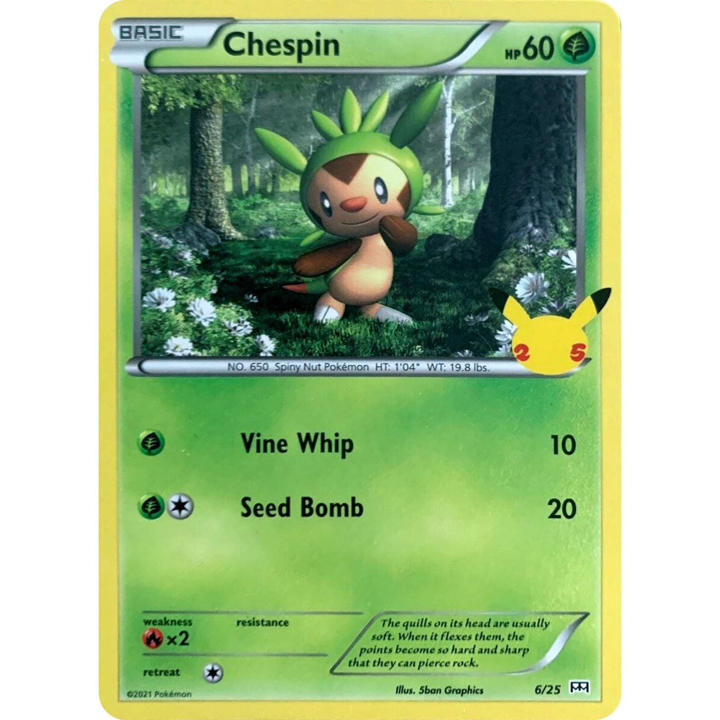Chespin (006/025) (MCD21)