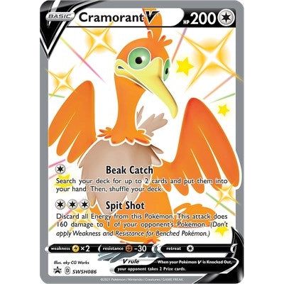 Cramorant V - SWSH086 (SWSH086) (SWSD)