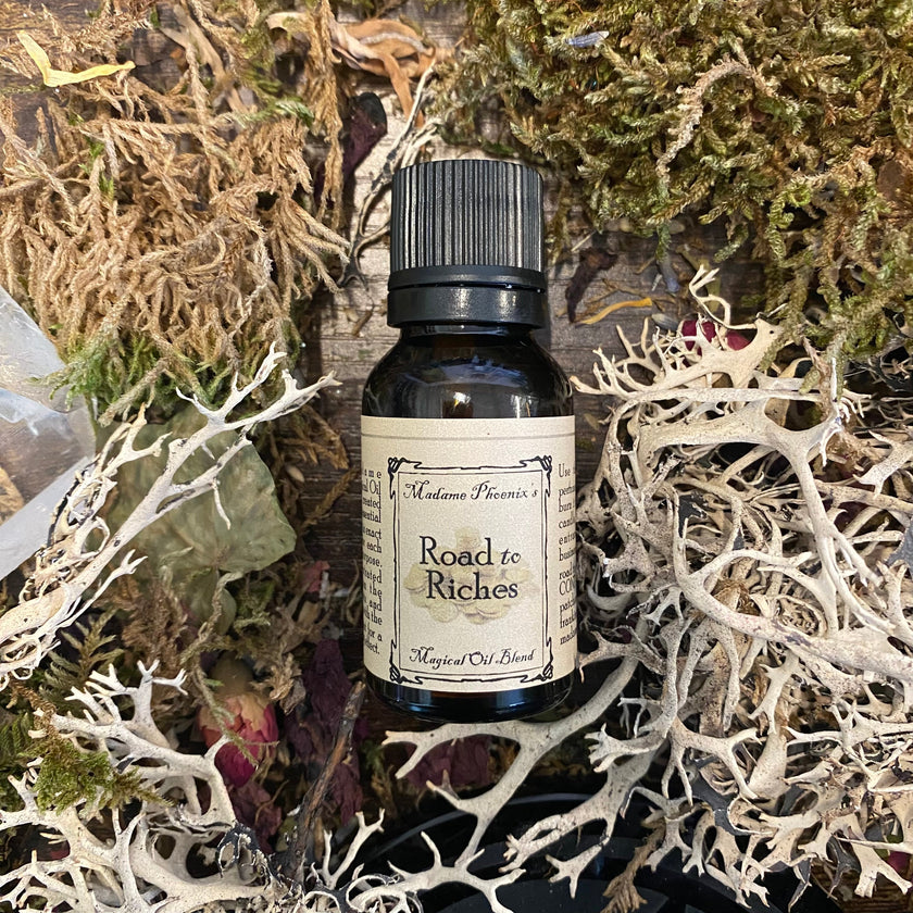 Road to Riches Magical Prosperity Spell Oil Dropper
