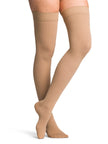 Sigvaris Women's Essential Cotton Thigh-High 20-30mmHg Women's Closed Toe