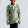 Youth Bamboo Rugby Style Shirt | Graphite