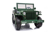 24V Army Jeep 3 Seater DELUXE Kids Ride On Car with Remote Control