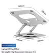 360-degree Rotating Aluminum Alloy Laptop Stand