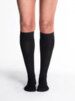 Sigvaris Women's Essential Cotton Calf with Grip-Top 30-40mmHg Women's Closed Toe