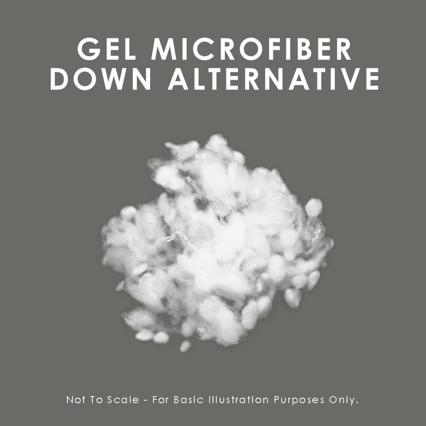 Gel Microfiber Down Alternative Cushions