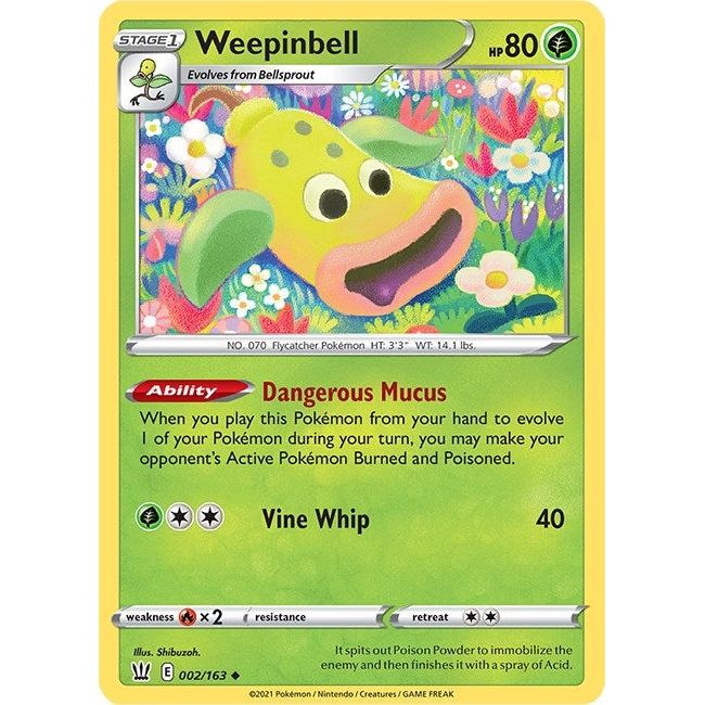 Weepinbell (002/163) (SWSH05)