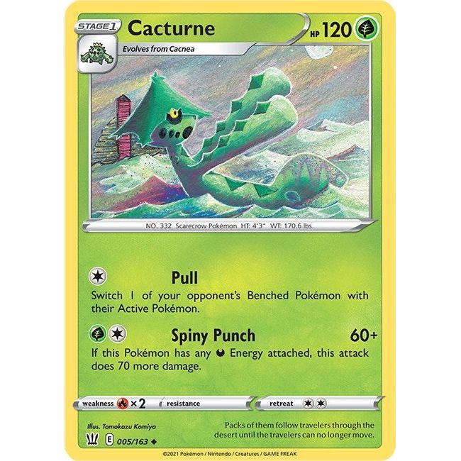 Cacturne (005/163) (SWSH05)