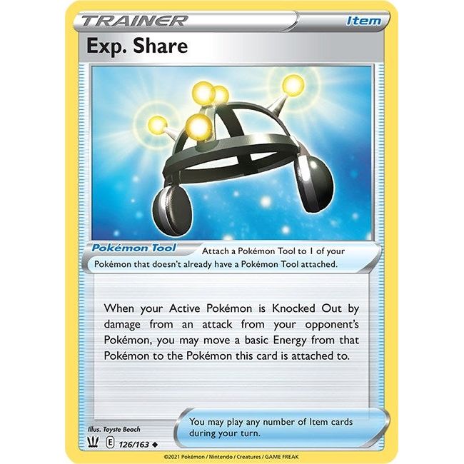 Exp. Share (126/163) (SWSH05)