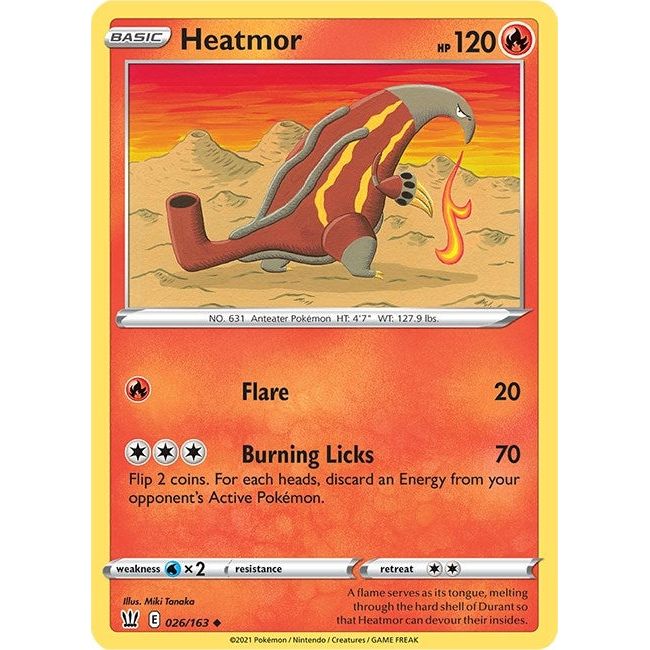 Heatmor (026/163) (SWSH05)