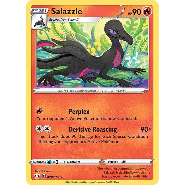 Salazzle (028/163) (SWSH05)
