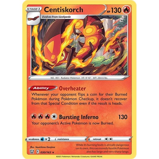 Centiskorch (030/163) (SWSH05)