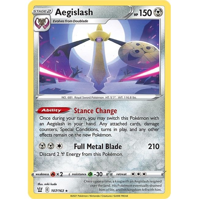 Aegislash (107) (107/163) (SWSH05)