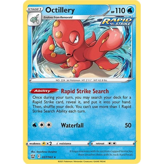 Octillery (037/163) (SWSH05)