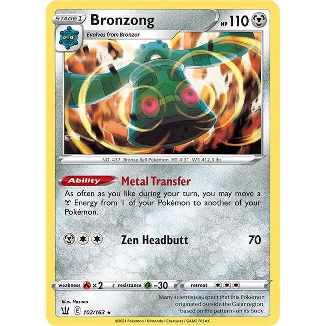 Bronzong (102/163) (SWSH05)