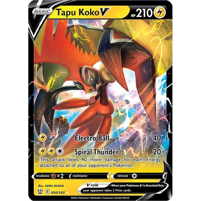 Tapu Koko V (050/163) (SWSH05)