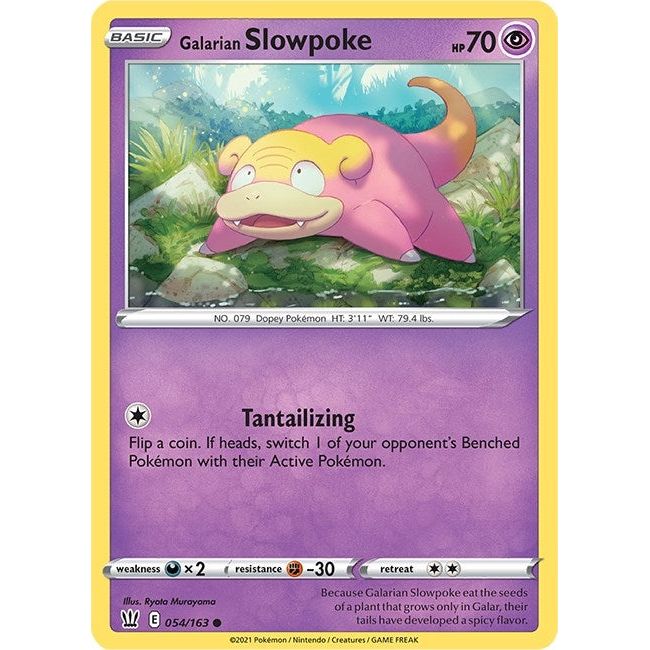 Galarian Slowpoke (054/163) (SWSH05)