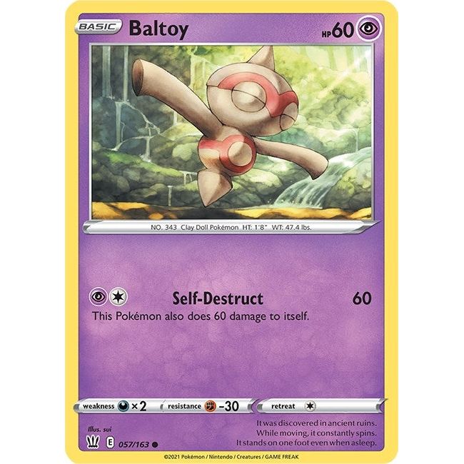 Baltoy (057/163) (SWSH05)